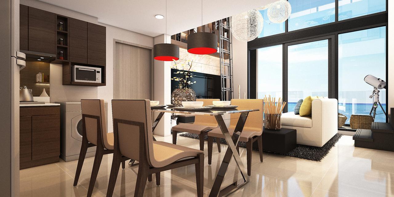 苏林海滩The Aristo By Holy Cow, 4-Br Loft, 150 M2, Pool View公寓式酒店 客房 照片